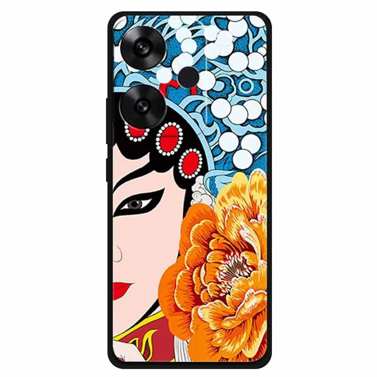 For Xiaomi Redmi Turbo 3 5G / Poco F6 5G Case Stylish Pattern Soft TPU Phone Cover