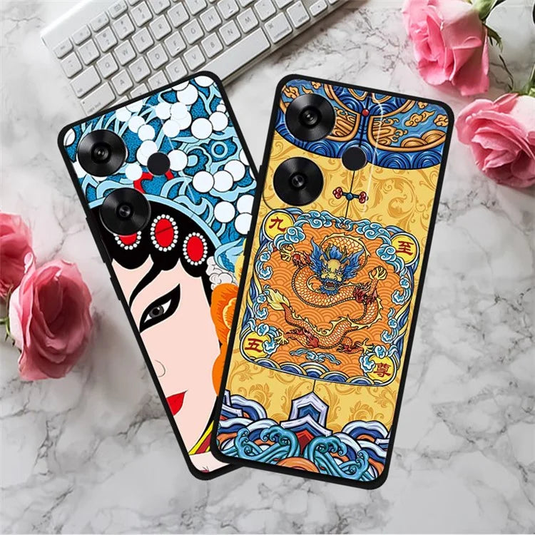For Xiaomi Redmi Turbo 3 5G / Poco F6 5G Case Stylish Pattern Soft TPU Phone Cover