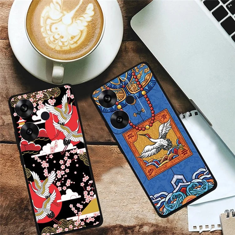 For Xiaomi Redmi Turbo 3 5G / Poco F6 5G Case Stylish Pattern Soft TPU Phone Cover