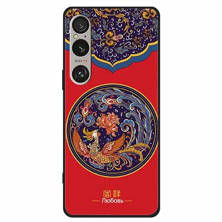 For Sony Xperia 1 VI Case Pattern Printing Anti-Scratch TPU Phone Cover