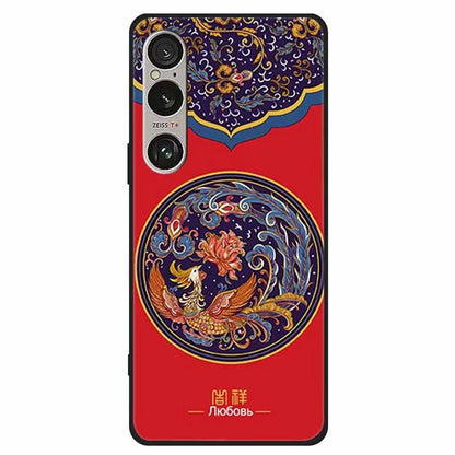 For Sony Xperia 1 VI Case Pattern Printing Anti-Scratch TPU Phone Cover