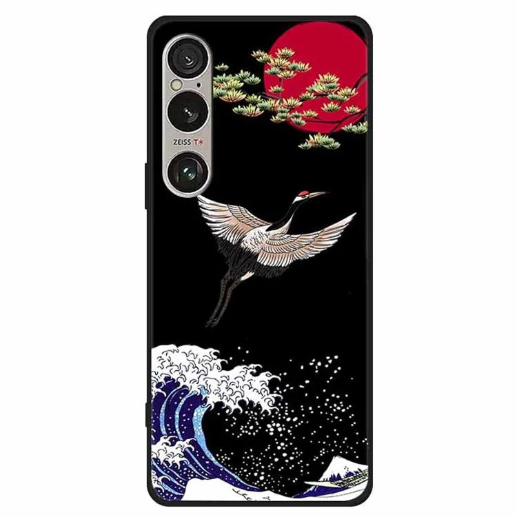 For Sony Xperia 1 VI Case Pattern Printing Anti-Scratch TPU Phone Cover
