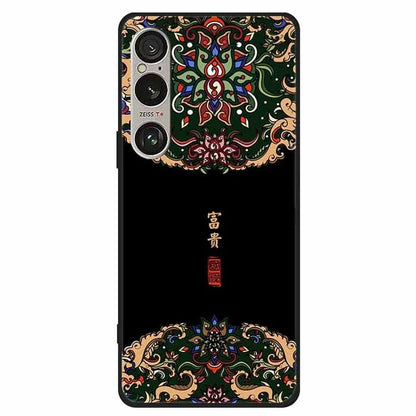 For Sony Xperia 1 VI Case Pattern Printing Anti-Scratch TPU Phone Cover