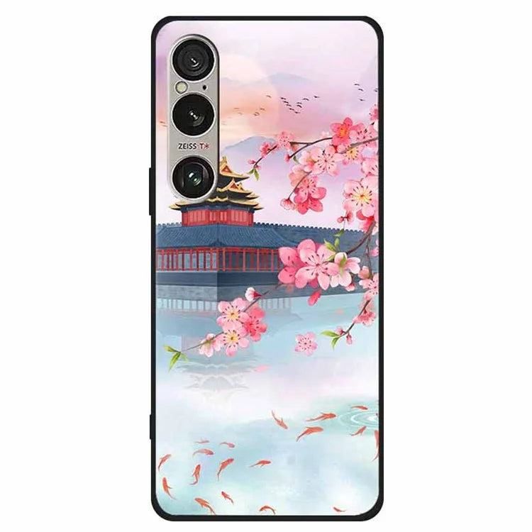 For Sony Xperia 1 VI Case Pattern Printing Anti-Scratch TPU Phone Cover