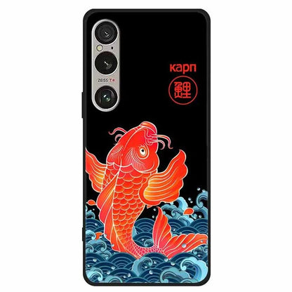 For Sony Xperia 1 VI Case Pattern Printing Anti-Scratch TPU Phone Cover