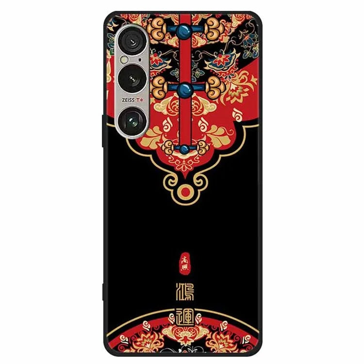 For Sony Xperia 1 VI Case Pattern Printing Anti-Scratch TPU Phone Cover
