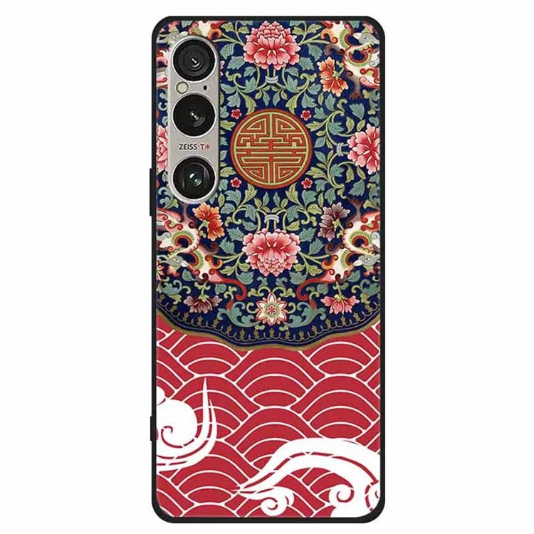 For Sony Xperia 1 VI Case Pattern Printing Anti-Scratch TPU Phone Cover