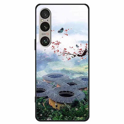 For Sony Xperia 1 VI Case Pattern Printing Anti-Scratch TPU Phone Cover