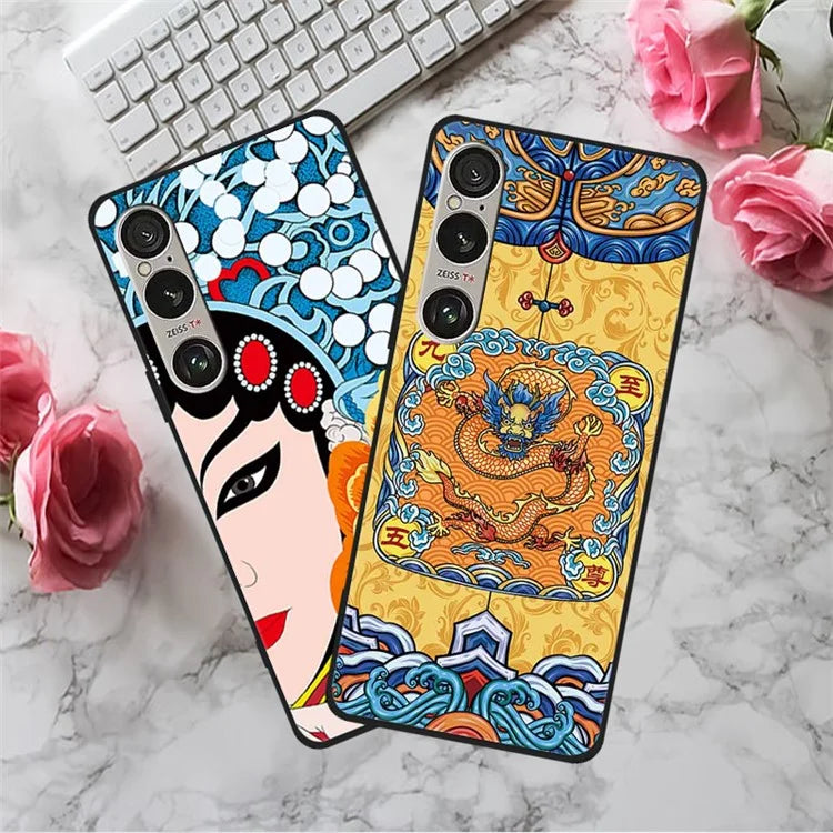 For Sony Xperia 1 VI Case Pattern Printing Anti-Scratch TPU Phone Cover