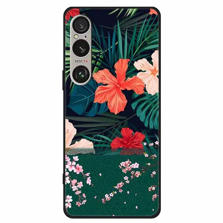 For Sony Xperia 1 VI Case Pattern Printing Anti-Scratch TPU Phone Cover