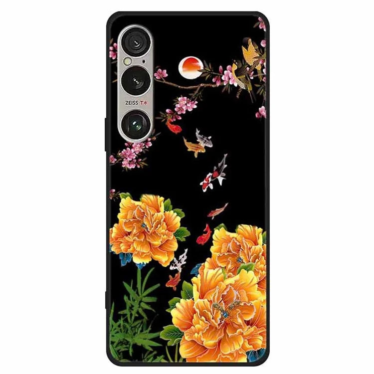 For Sony Xperia 1 VI Case Pattern Printing Anti-Scratch TPU Phone Cover