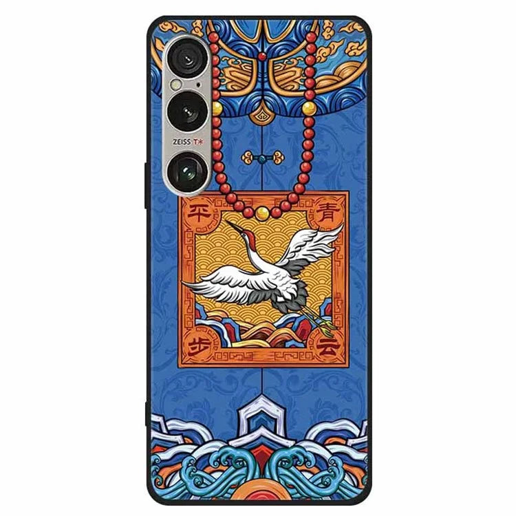 For Sony Xperia 1 VI Case Pattern Printing Anti-Scratch TPU Phone Cover