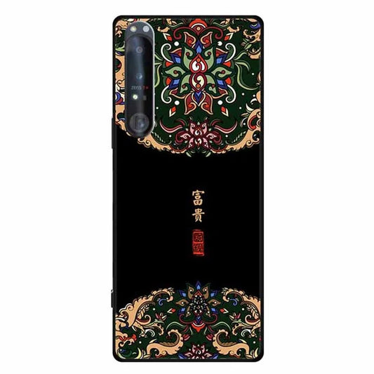 For Sony Xperia 1 IV 5G Phone Case Pattern Printing Anti-Scratch Soft TPU Cover
