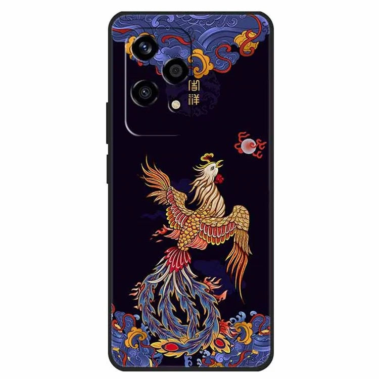 For Honor 200 Lite Case Pattern Printed TPU Shockproof Phone Cover