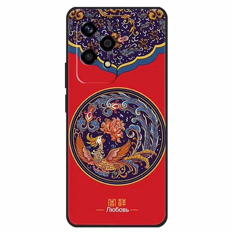 For Honor 200 Lite Case Pattern Printed TPU Shockproof Phone Cover
