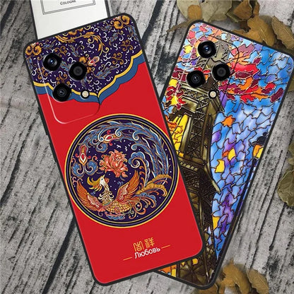 For Honor 200 Lite Case Pattern Printed TPU Shockproof Phone Cover