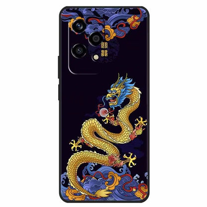 For Honor 200 Lite Case Pattern Printed TPU Shockproof Phone Cover