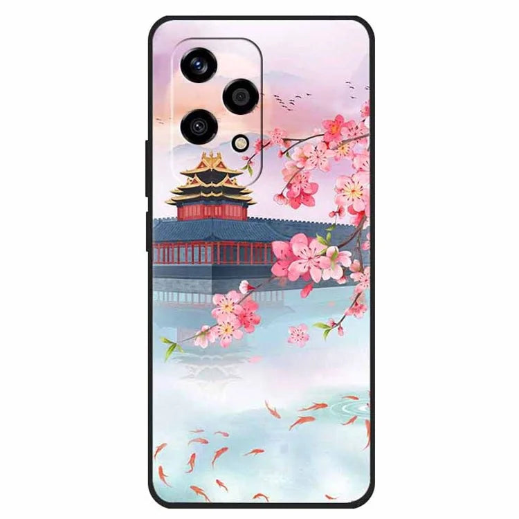 For Honor 200 Lite Case Pattern Printed TPU Shockproof Phone Cover
