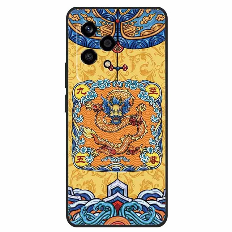 For Honor 200 Lite Case Pattern Printed TPU Shockproof Phone Cover