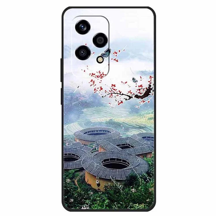 For Honor 200 Lite Case Pattern Printed TPU Shockproof Phone Cover