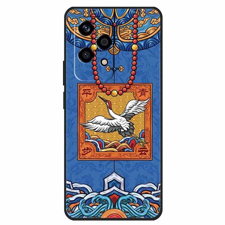 For Honor 200 Lite Case Pattern Printed TPU Shockproof Phone Cover