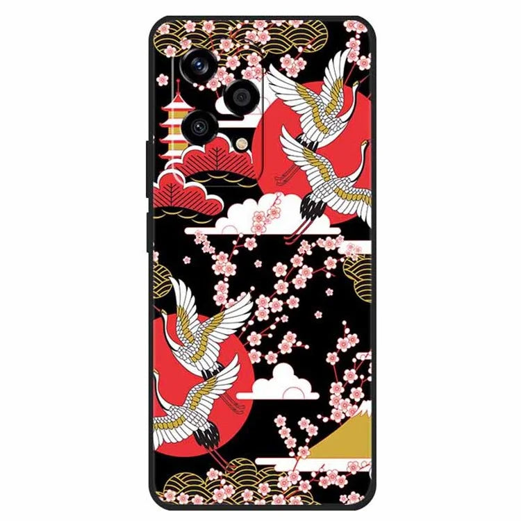 For Honor 200 Lite Case Pattern Printed TPU Shockproof Phone Cover