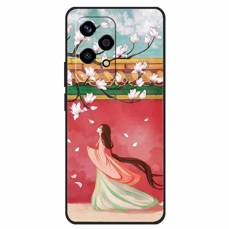 For Honor 200 Lite Case Pattern Printed TPU Shockproof Phone Cover