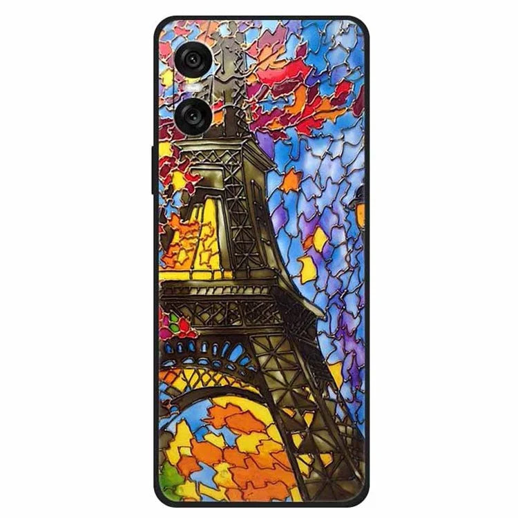 For Sony Xperia 10 VI Case Unique Pattern Printed TPU Anti-Drop Cell Phone Cover