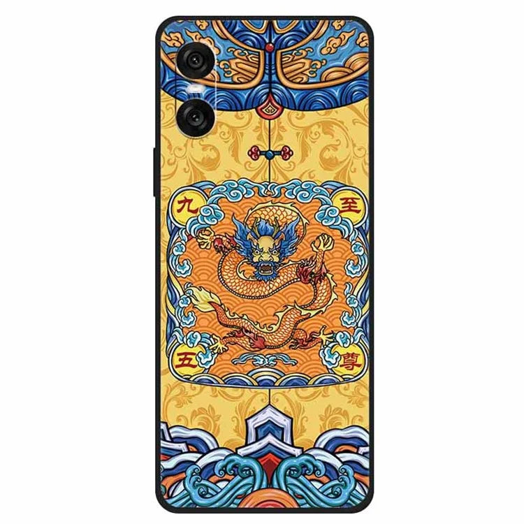 For Sony Xperia 10 VI Case Unique Pattern Printed TPU Anti-Drop Cell Phone Cover