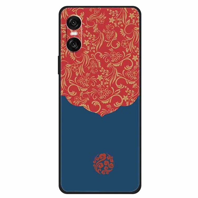 For Sony Xperia 10 VI Case Unique Pattern Printed TPU Anti-Drop Cell Phone Cover