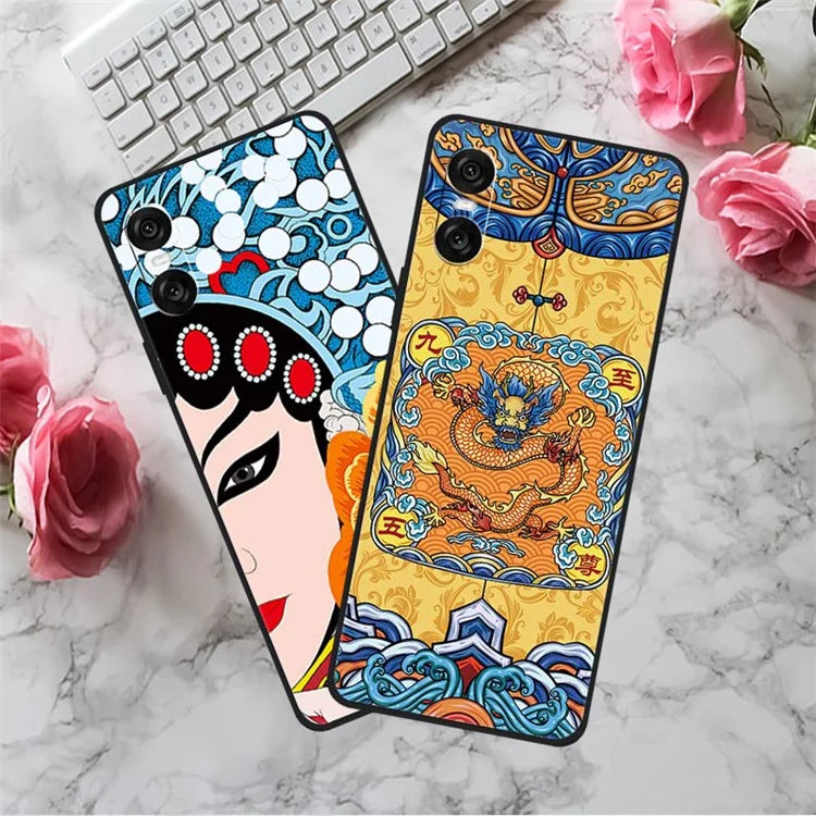 For Sony Xperia 10 VI Case Unique Pattern Printed TPU Anti-Drop Cell Phone Cover