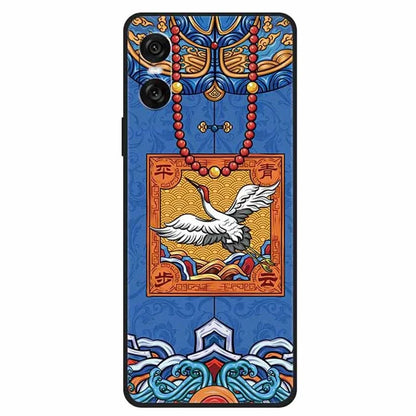 For Sony Xperia 10 VI Case Unique Pattern Printed TPU Anti-Drop Cell Phone Cover