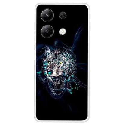 For Xiaomi Redmi Note 13 4G TPU Phone Case Pattern Printing Soft Protective Cover