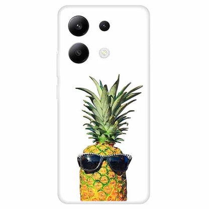 For Xiaomi Redmi Note 13 4G TPU Phone Case Pattern Printing Soft Protective Cover