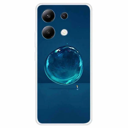 For Xiaomi Redmi Note 13 4G TPU Case Pattern Printing Anti-drop Phone Back Cover
