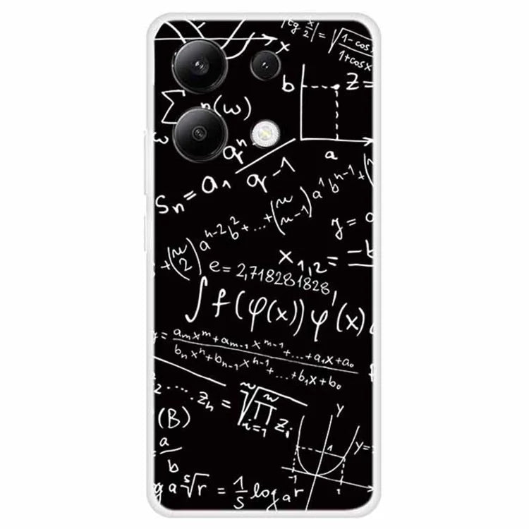 For Xiaomi Redmi Note 13 4G TPU Case Pattern Printing Anti-drop Phone Back Cover