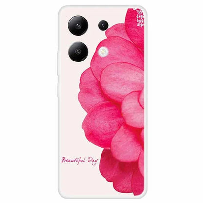 For Xiaomi Redmi Note 13 4G Case TPU Pattern Printing Anti-Fall Phone Cover