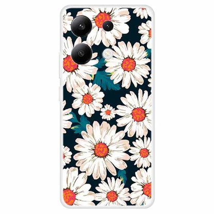 For Xiaomi Redmi Note 13 4G Case TPU Pattern Printing Anti-Fall Phone Cover