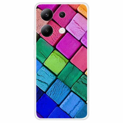 For Xiaomi Redmi Note 13 4G Case TPU Pattern Printing Anti-Fall Phone Cover