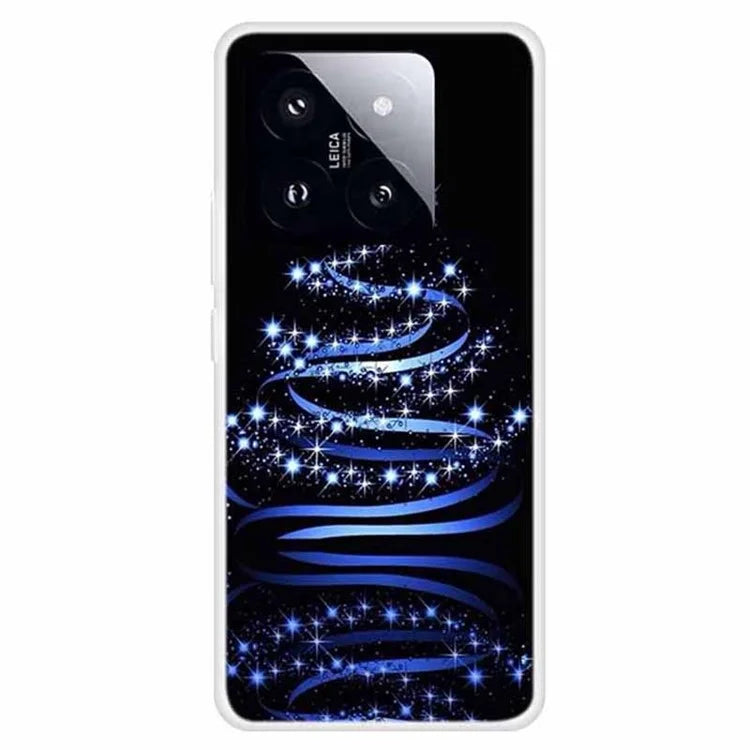 For Xiaomi 14 Pro Merry Christmas Case Soft TPU Slim Fit Protective Phone Cover