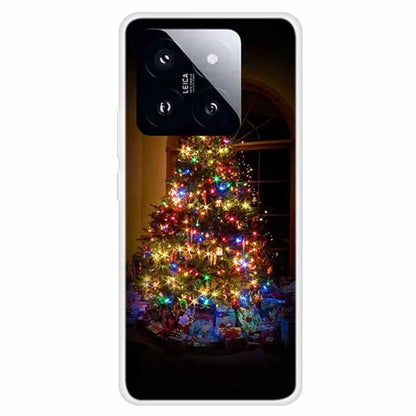 For Xiaomi 14 Pro Merry Christmas Case Soft TPU Slim Fit Protective Phone Cover