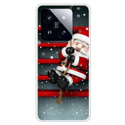 For Xiaomi 14 Pro Merry Christmas Case Soft TPU Slim Fit Protective Phone Cover