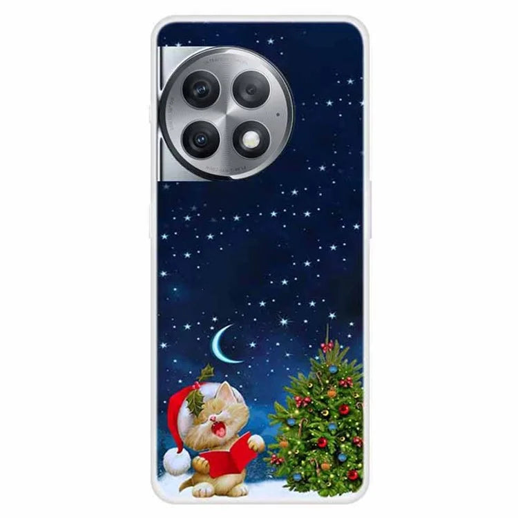 For OnePlus Ace 2 Pro 5G Case Holidays Christmas Pattern Soft TPU Phone Cover