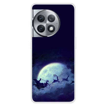 For OnePlus Ace 2 Pro 5G Case Holidays Christmas Pattern Soft TPU Phone Cover