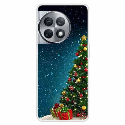 For OnePlus Ace 2 Pro 5G Case Holidays Christmas Pattern Soft TPU Phone Cover