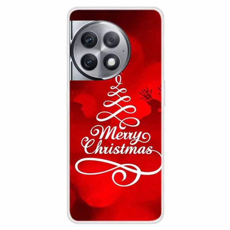 For OnePlus Ace 2 Pro 5G Case Holidays Christmas Pattern Soft TPU Phone Cover
