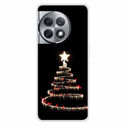 For OnePlus Ace 2 Pro 5G Case Holidays Christmas Pattern Soft TPU Phone Cover