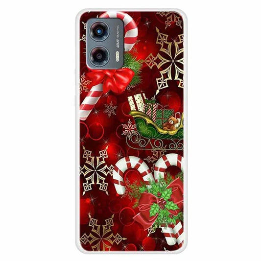 For Motorola Moto G 5G (2023) Case TPU Xmas Winter Holiday Phone Cover