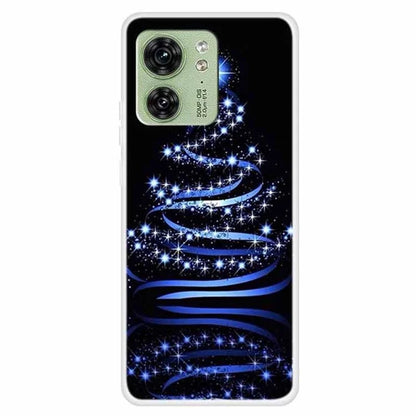 For Motorola Edge 40 5G Case TPU Xmas Theme Protective Phone Cover