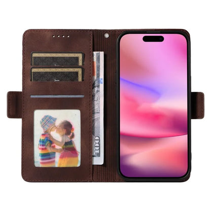 For iPhone 16 Case Rhombus Starry Wallet Stand Leather Phone Cover